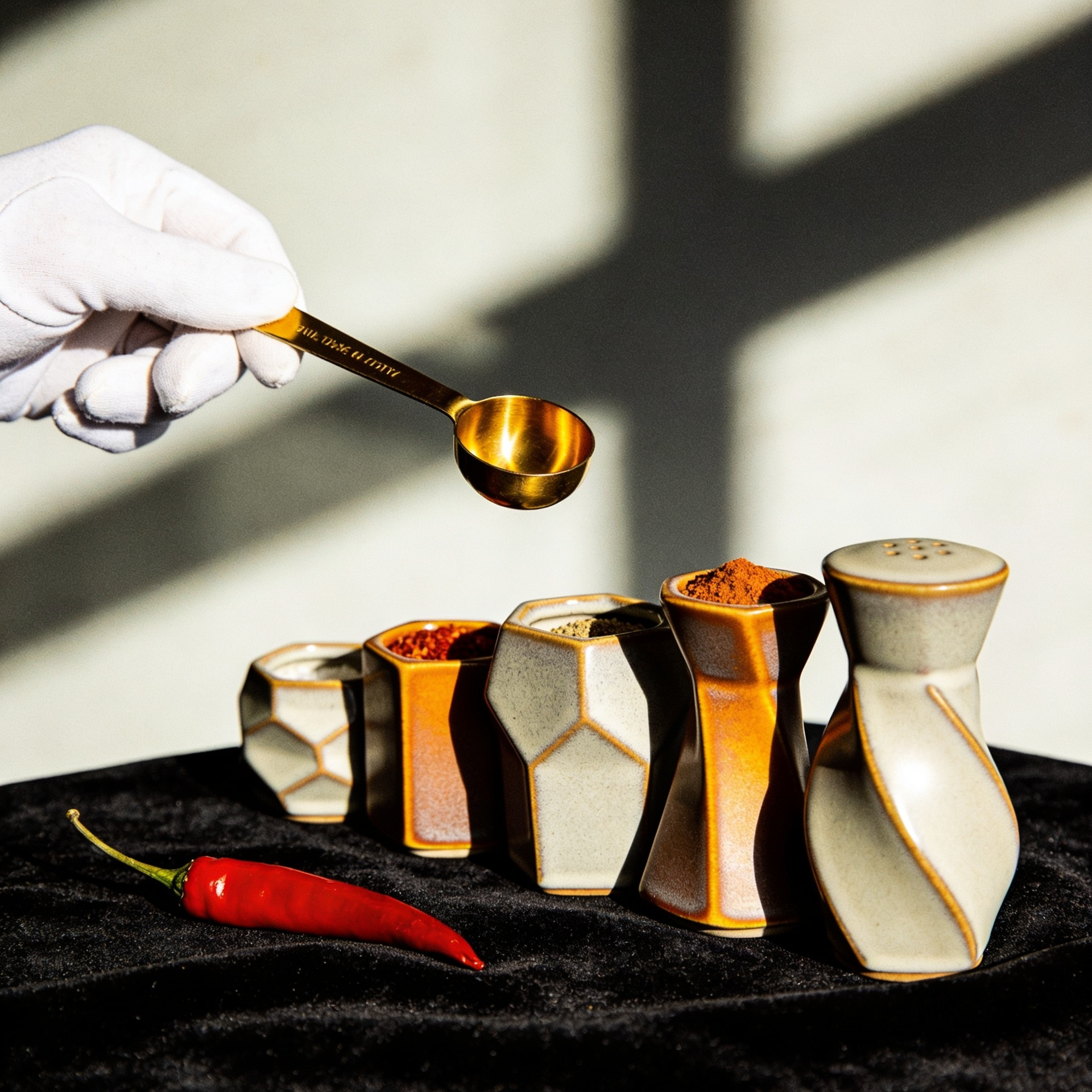 Home magnific ceramic spice set 2968333881